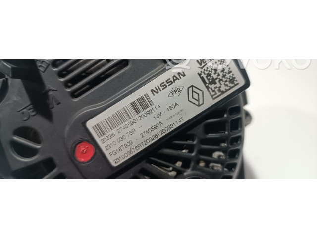 Генератор 231003676R Renault Clio V