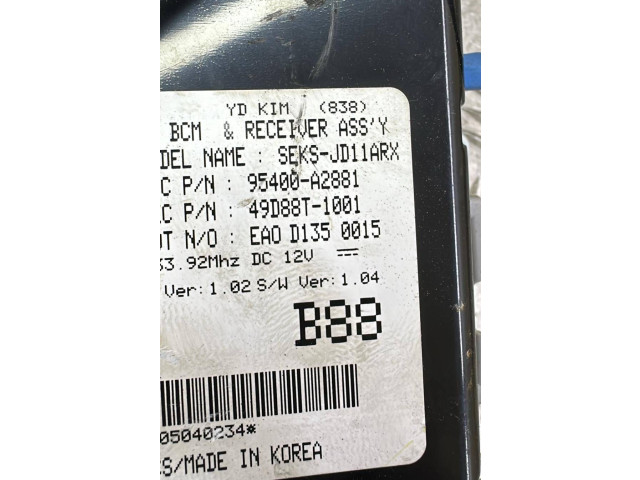 Блок комфорта 95400A2881 KIA Ceed