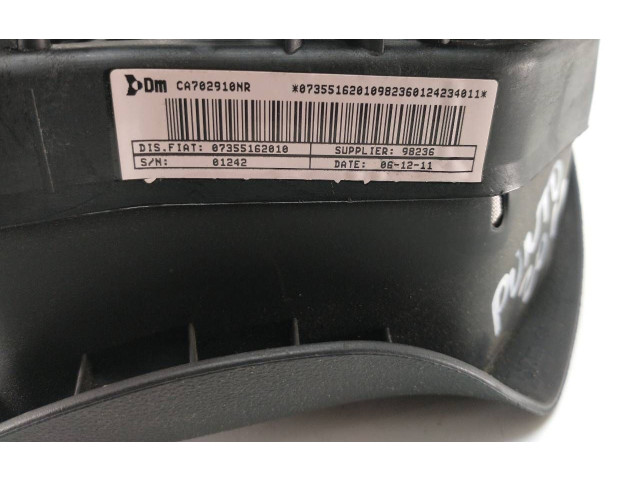 Подушка безопасности водителя 07355162010 Fiat Grande Punto