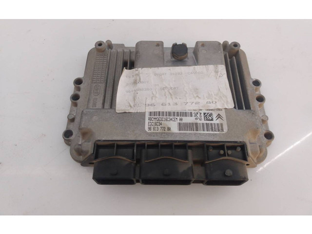 Блок управления двигателя 9661377280, E3-B2-44-4 Peugeot 307