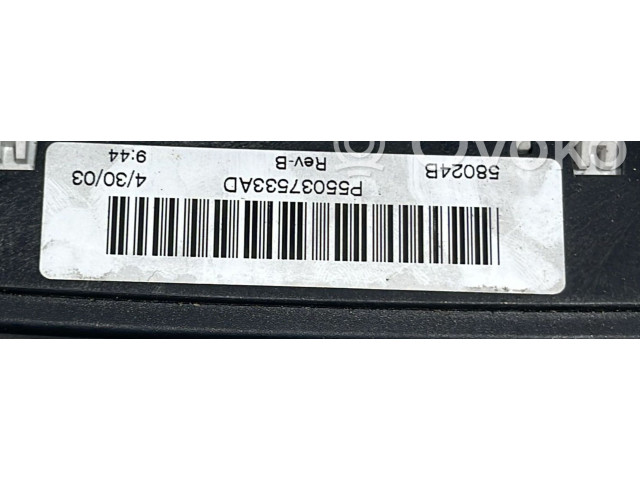 Блок управления климат-контролем P55037533AD, P55037533AD Jeep Cherokee III KJ