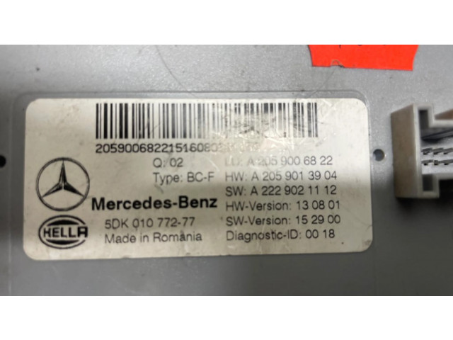 Блок управления A2059006822, A2059013904 Mercedes-Benz GLC X253 C253