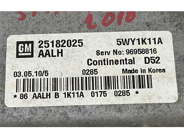 Блок управления двигателя 25182025, 25182025   Chevrolet Spark