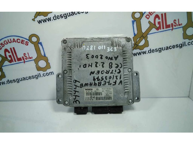 Блок управления двигателя 9652590280, 34449 Citroen C8