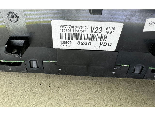 Панель приборов 1J5920826A, 110080134   Volkswagen Bora       