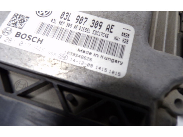 Řídící jednotka 03L906018DC2KC, 03L907309AE   Volkswagen Caddy 2015