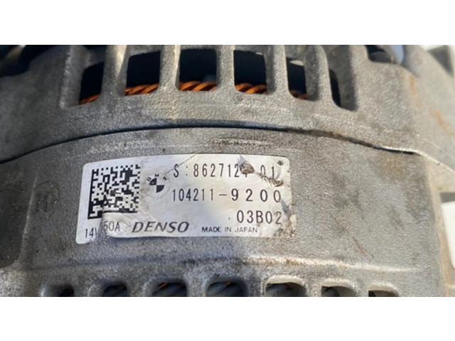 Генератор 8627124, 1042119200 BMW X1 F48 F49 2.0