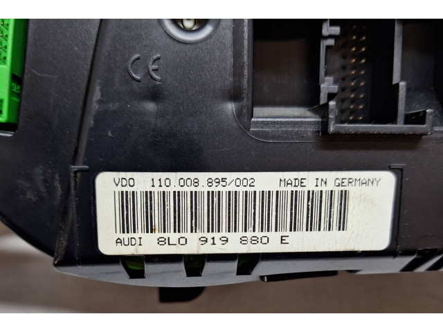 Панель приборов 110008895002, 8L0919880E Audi A3 S3 8L