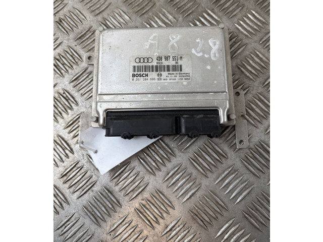Блок управления двигателя 4D0907551M, 4D0907551M Audi A8 S8 D2 4D