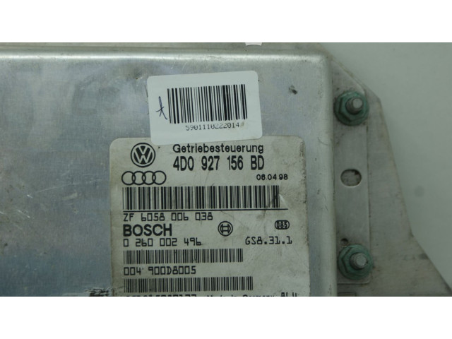 Блок управления коробкой передач 4D0927156BD, 5901110222014A Audi A8 S8 D2 4D