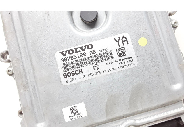 Блок управления двигателя 30785100, 0281012765   Volvo S80