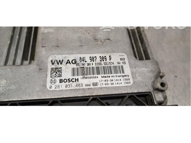Блок управления двигателя 04L907309P   Volkswagen Touran III