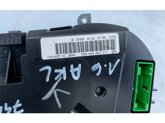 Панель приборов 8L0919860E Audi A3 S3 8L