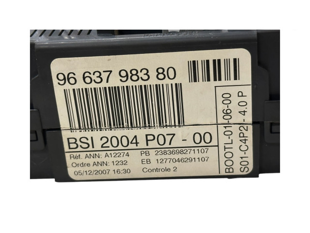 Блок комфорта 9663798380, 1277046291107   Peugeot Expert   