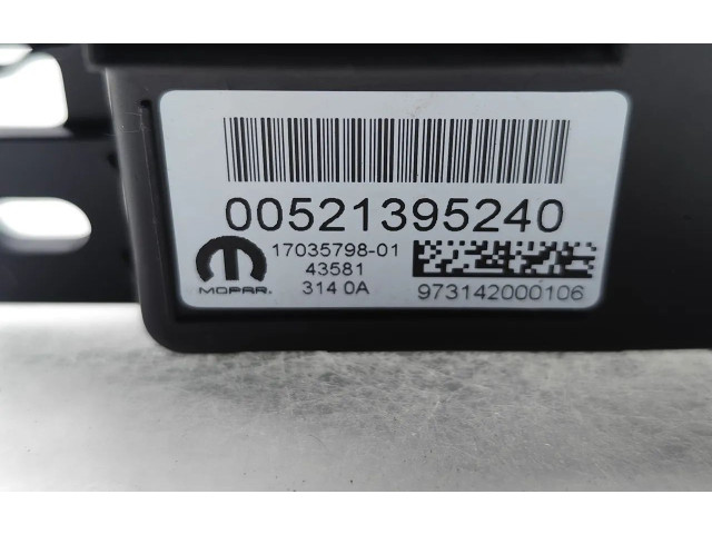 Блок управления климат-контролем 00521395240, 17035798   Jeep Renegade