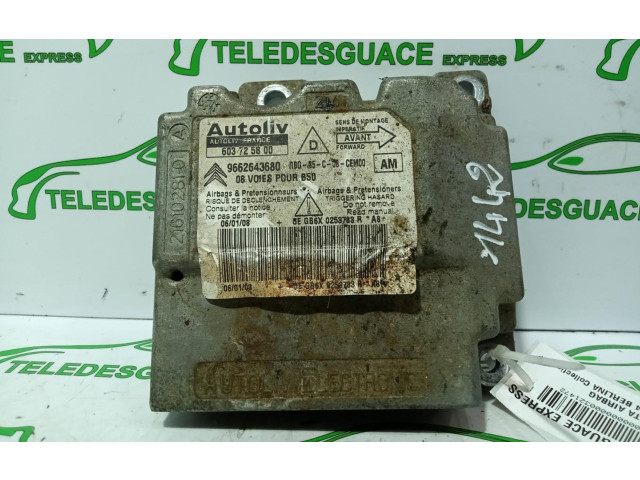 Блок подушек безопасности 9662643680 Citroen C4 I