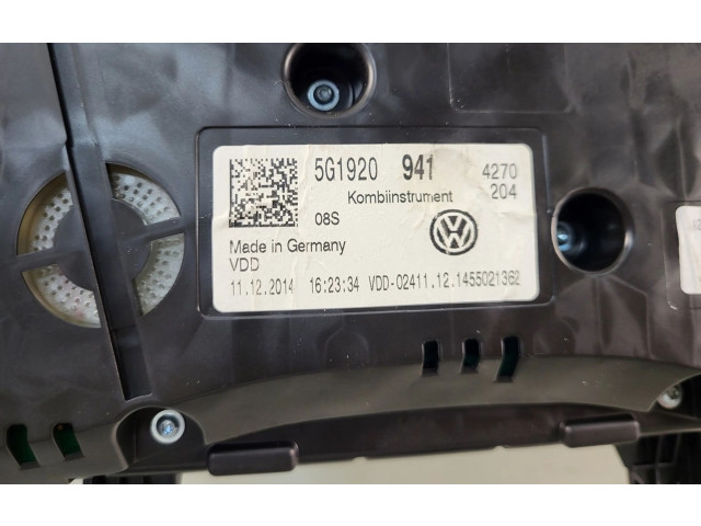Панель приборов 5G1920941 Volkswagen Golf VII