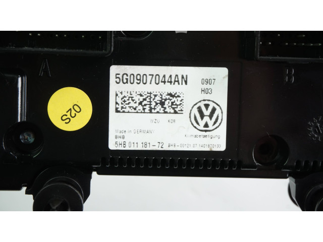 Блок управления климат-контролем 5G0907044AN Volkswagen Golf VII