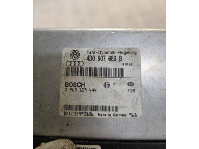 Блок управления двигателя 4D0907389B, 0265109444   Audi A8 S8 D2 4D