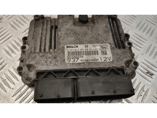 Řídící jednotka 55206270, 0281012882 Alfa Romeo 147 2005