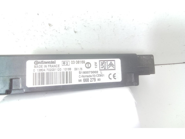 Řídící jednotka 9666827980, 9666827980 Citroen DS3 2010