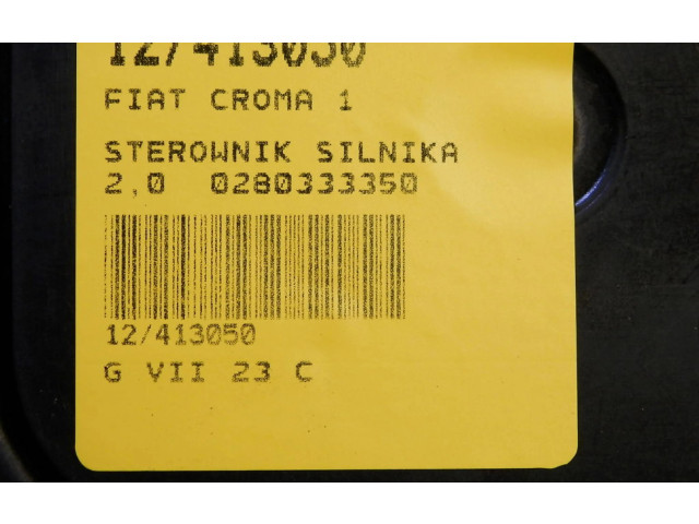 Řídící jednotka 0280333350, 0280333350 Fiat Croma 1990
