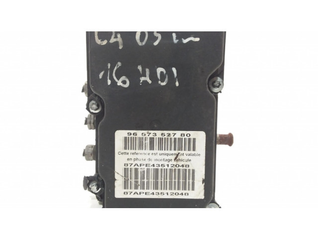Блок АБС 0265800395, 0265231486 Citroen C4 I 2004-2010 года