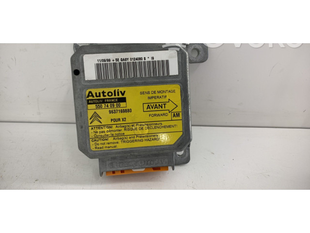 Блок подушек безопасности 9637169880   Citroen Xantia