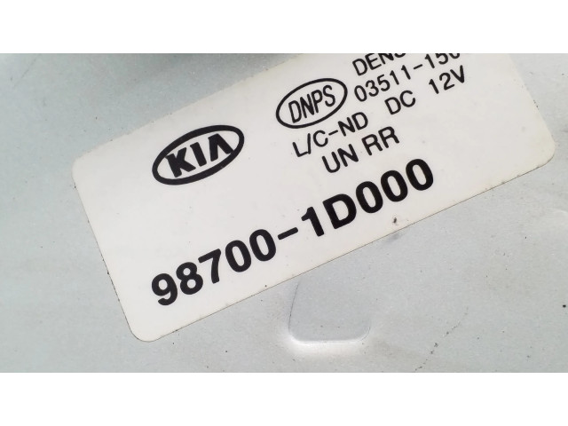 Моторчик заднего дворника 987001D000    KIA Carens II