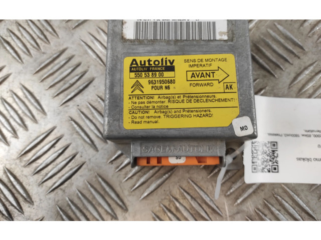 Блок подушек безопасности 9631950680, 550538900   Citroen Xsara Picasso