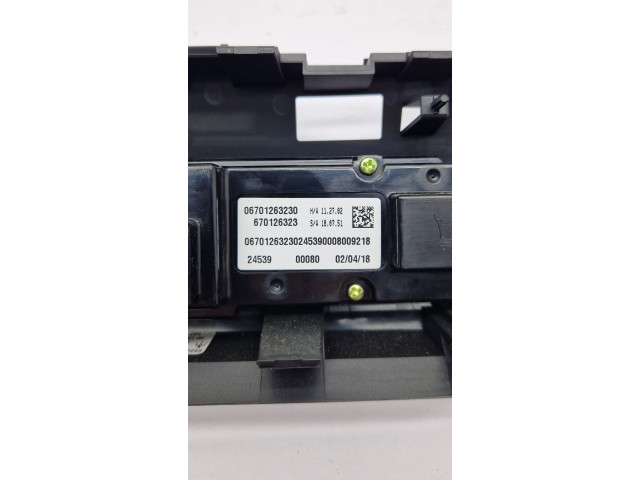 Блок управления климат-контролем 06701263230, 670126323 Maserati Ghibli