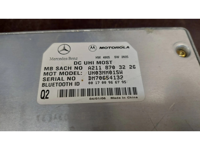 Блок управления A2118703226, 001700966795   Mercedes-Benz R W251