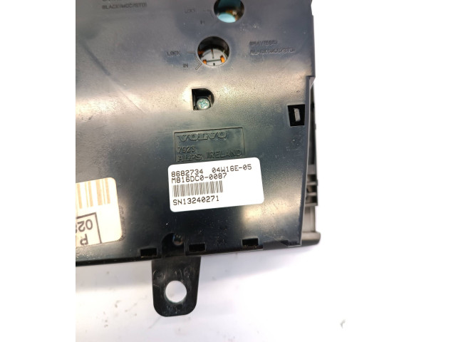 Блок управления климат-контролем 8682734, 0000876E05 Volvo XC90