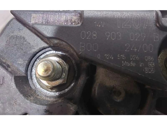 Генератор 028903029B, 028903029B   Volkswagen Passat Alltrack      