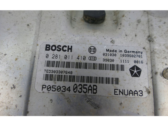 Řídící jednotka P05034035AB Chrysler PT Cruiser 2001