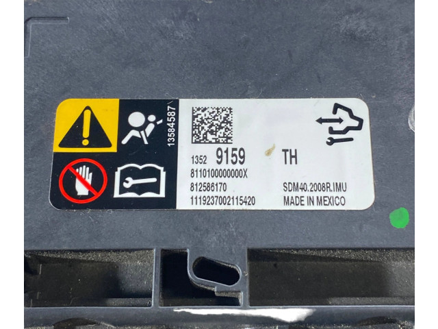 Блок подушек безопасности 13529159, 812586170   Chevrolet Camaro