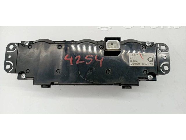 Блок управления климат-контролем 7820A115XC Mitsubishi Lancer