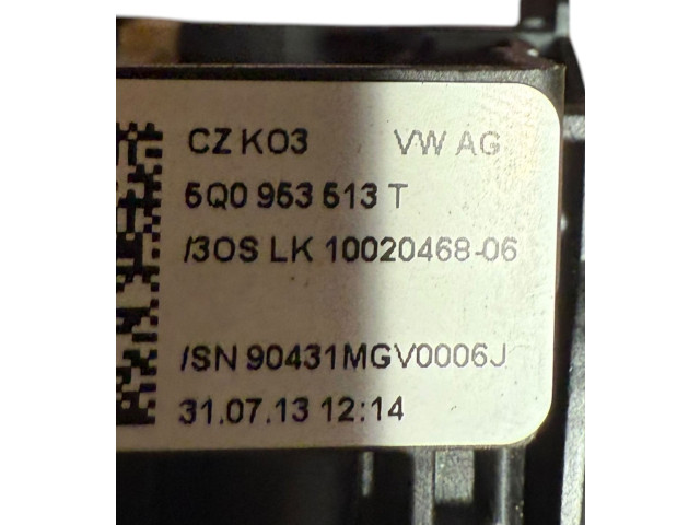 Подрулевой шлейф SRS 5Q0953549, 5Q0953507AD   Skoda Fabia Mk3 (NJ)