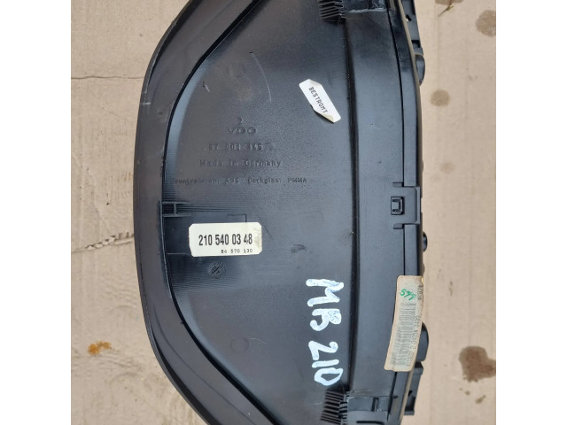 Přístrojová deska Mercedes-Benz E AMG W210 1998