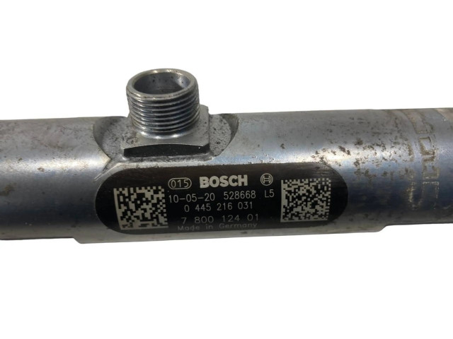 Vstřikovací lišta 7800124, 0445216031 BMW X5 E70 pro naftový motor 3.0 N57D30O0 N57D30