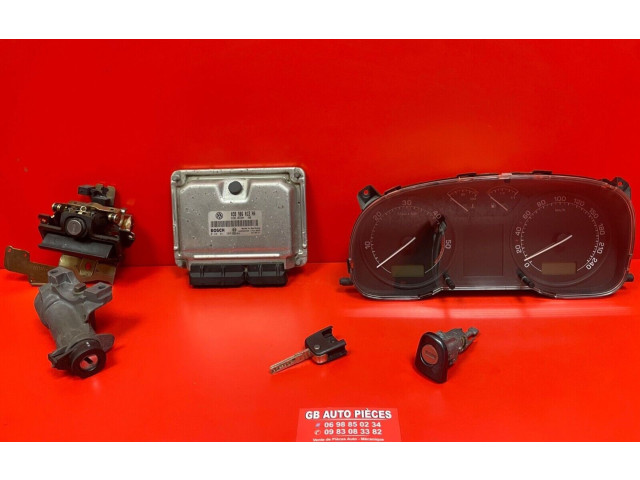 Комплект блоков управления 0281011309, 038906012HA   Skoda Octavia Mk1 (1U)