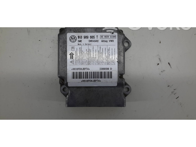 Блок подушек безопасности 1K0909605T, 5WK43412   Volkswagen Jetta V