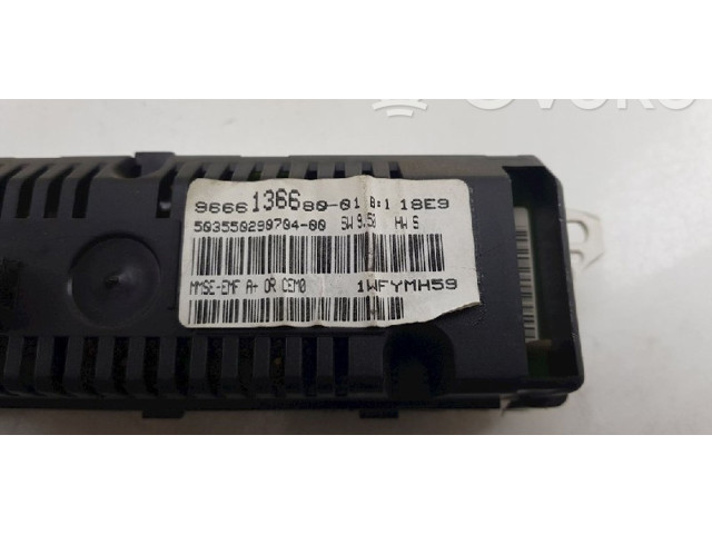 Экран/ дисплей / маленький экран 9666136680, 1607142780 Citroen Berlingo