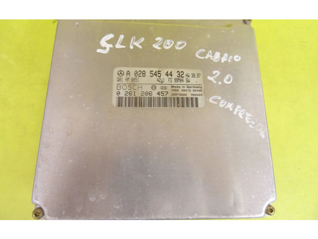 Řídící jednotka 0261206457, A0285454432 Mercedes-Benz CLK A208 C208 1999