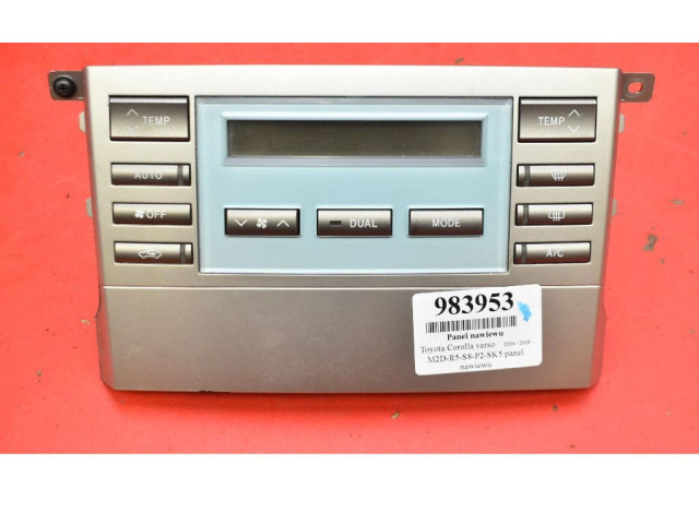 Блок управления климат-контролем 55900-0F040, 55900-0F040 Toyota Corolla Verso E121