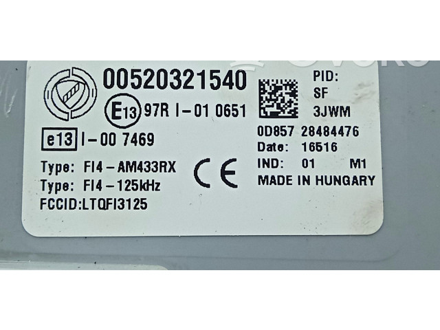 Pojistková skříňka Řídící jednotka BSM DELPHI, 3JWM   Fiat Doblo 2016