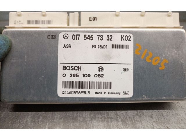 Блок управления редуктора коробки передач (раздатки) 0175457332, 0265109052BOSCH   Mercedes-Benz C W202