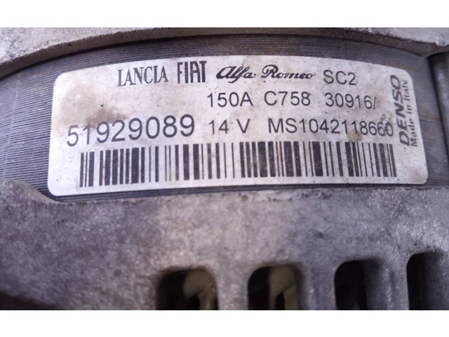 Генератор 51929089, MS1042118660   Jeep Renegade 2.0     