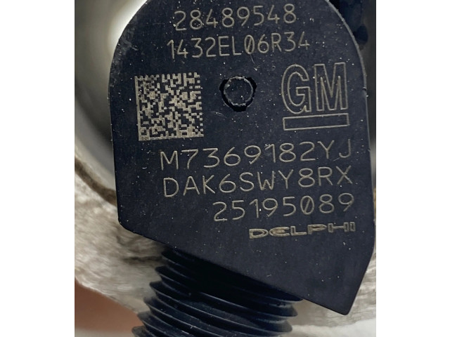 Форсунка 25195089, 28489548 Chevrolet Captiva