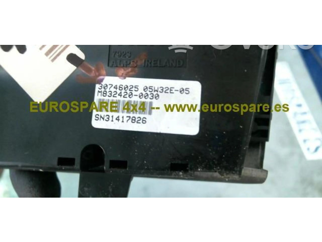 Блок управления климат-контролем 307460250, M832420-0030   Volvo XC90